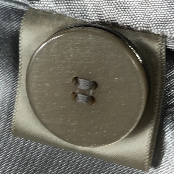 Scandal Collection by The Limited Light Grey Double-Breasted Plaid Cape - Picture 10 of 10